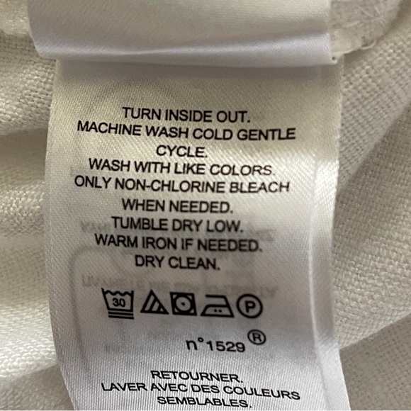 Ralph Lauren 100% Linen Wide Leg White Pants Size 6 - Picture 5 of 16